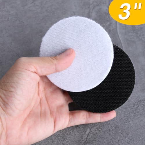 SPEEDWOX 7,6 cm weiche Schaumstoffschicht-Puffer-Pads, 5 Stück, Klettverschluss, weiches Schwammkissen