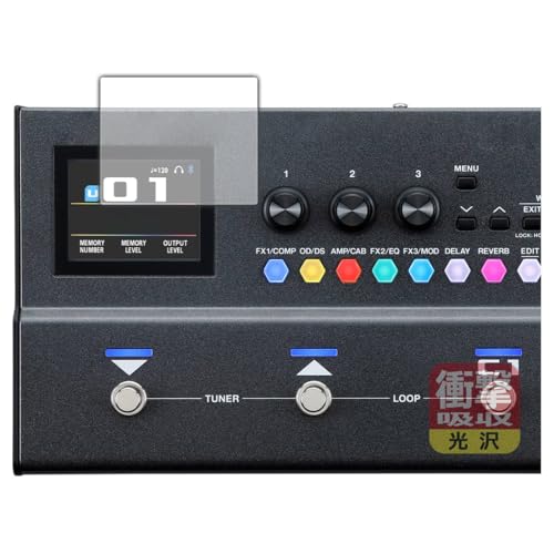 PDA�H�[ BOSS GX-1 / GX-1B �Ή� �Ռ��z��[����] �ی� �t�B���� [�f�B�X�v���C�p] �ϏՌ� ���{��