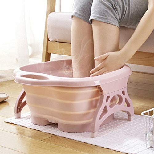 Spa de pies portátil con masaje y plegable miniatura 4