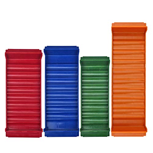 Set 4 Bandejas para Monedas Enrolladas de Plástico miniatura 4