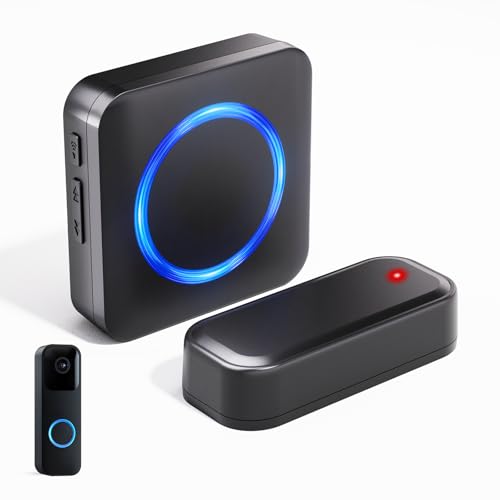 Wireless Doorbell Chime - Compatible with Blink Video Doorbell and Blink Video Doorbell  (1 Video Doorbell Extender 1 Re - Detailed View