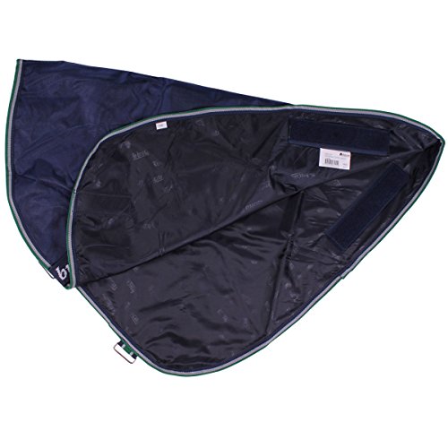 Bucas Smartex Turnout Combi Neck 0g bleu XXS extension couverture cheval - 3