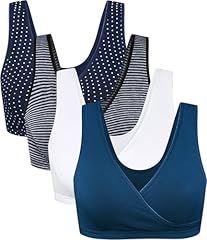 A-stripe/Navy Dot/Atrovirens/White-4pcs