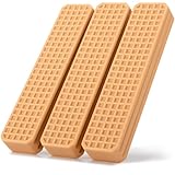 Jigsaw Boat Durable Chew Toys for Large Dogs - Set of 3 Peanut Butter Flavor Dental Chew Toys, Long-Lasting Nylon for Aggressive Chewers, Reduces Tartar and Plaque