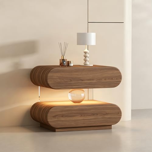 Modern Luxury Night Stand with Sensor Light