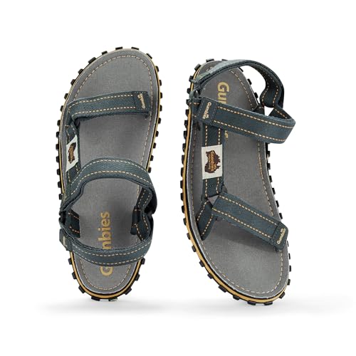 Gumbies Tracker Unisex Sandal, with Supersoft Cotton Adjustable Straps, Cotton Footbed & Recycled Rubber Sole - Comfort Guaranteed4