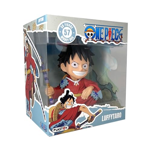 Plastoy, One Piece Monkey D Luffy Luffytaro, Salvadanaio Vinile, 15 Cm - 4