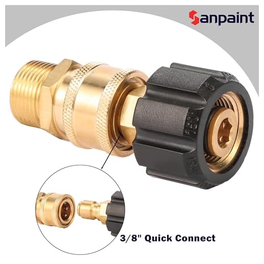 Sanpaint M22 14mm Pressure Washer Fittings