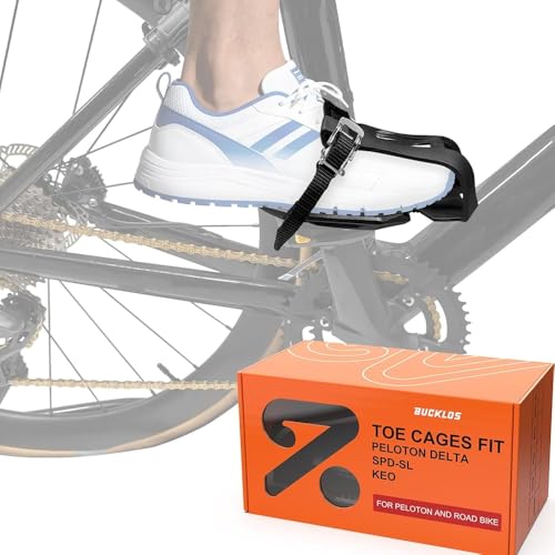 Pédales de vélo avec paniers d'orteils et sangles pour vélo d'appartement intérieur