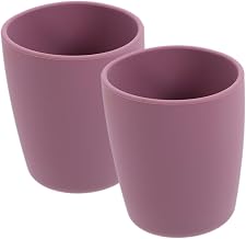 2Pcs Silicone Training Cups for Ergonomic Design Durable and Stain Resistant Drinking Cups for Developing Drinking Habits for Mouthwash and Water Use