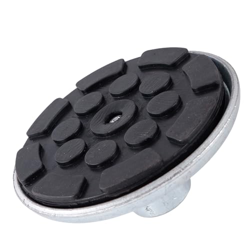 Replacement for Atlas Automotive Equipment Round Lift Pad with Rubber Pad (1 1/2" Peg)