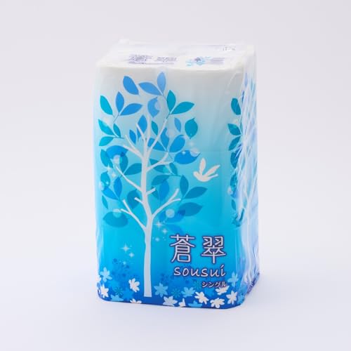 リバース トイレットペーパー 96ロール 蒼翠(そうすい) シングル 巻[90営業日以内に発送]