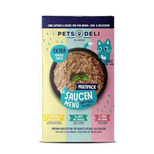 Pets Deli Nassfutter Multipack 6 x 70 g