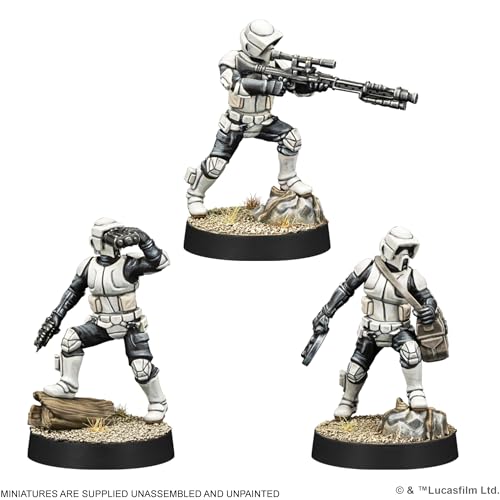 Star Wars Legion Scout Troopers jeu de table figurines multilingue 14 ans - 4