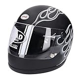 【LEAD/リード工業】RX-100R フルフェイスヘルメット [ブラック×ホワイト/FREEサイズ]