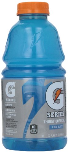 gatorade blue - Gatorade Sports Drink, Cool Blue, 32-Ounce Bottles (Pack of 12)