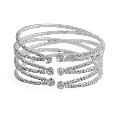 Image of Rubans Multi Layered Bracelet Trendy Jewellery Gift for Women & Girls