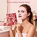 O Bloom Salmon DNA PDRN Pink Collagen Jelly Gel Sleeping Mask – Overnight Face Mask for Firm, Glass Glow Skin – Hydrating, Elasticity-Boosting Korean Skincare – 28g x 4 Packs