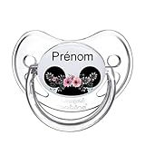 C'est moi qui décide Tétine sucette bébé personnalisable / personnalisée motif minnie mickey