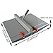 Banfluxion 18Inch / 460mm Manual Creasing Scoring Machine with 2 Magnetic Blocks Scorer Creaser for Paper, Cardstock, Photos, Files, Invitations (A3 Size Compatible)