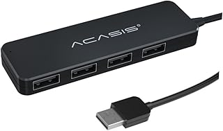 Artibetter Hub PC Docking Station Hub for Laptop Docking Station for Laptop USB Hub Data Dock 4 Port USB Hub