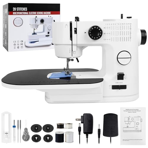 Machine à Coudre Débutant Portable, Qoosea 39 Points...