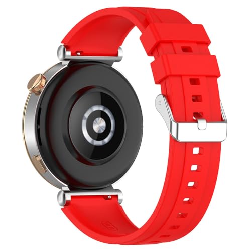 Tyogeephy Strap for Huawei watch GT4 41MM,18mm Soft Silicone Band Replacement compatible with Garmin Venu 3S/Forerunner 265S/Forerunner 255S/Venu 2S/vivomove 3s/vivoactive 4s - Image 2