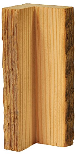 Reclaimed Wood Wall Covering Trim - Genuine Barn Wood 3 Units of 36 Inches (Corner Trim (2 Finished Edges))