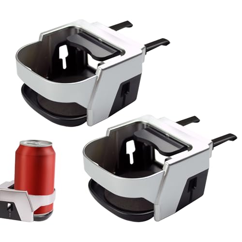 Vikrami lighting 2 PCS Car Drink Holder, Car Cup Car Air Vent Cup Holders Water Coffee Bottle Bracket Car Bottle Holder Storage Automotive Air Conditioner Vent Cup Holder