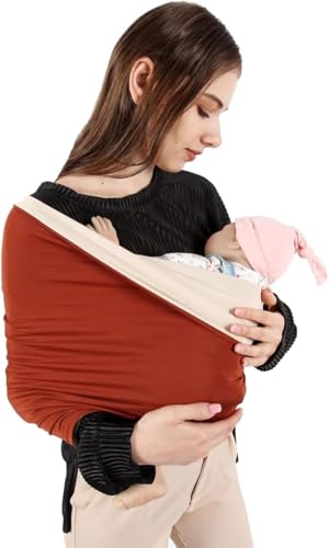 Portabebés unisex, fácil de llevar, portabebés multifuncionales para recién nacidos y niños pequeños de 8-35 lbs