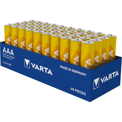 VARTA PILES ALCALINES LONGLIFE AAA x40 - vue 3