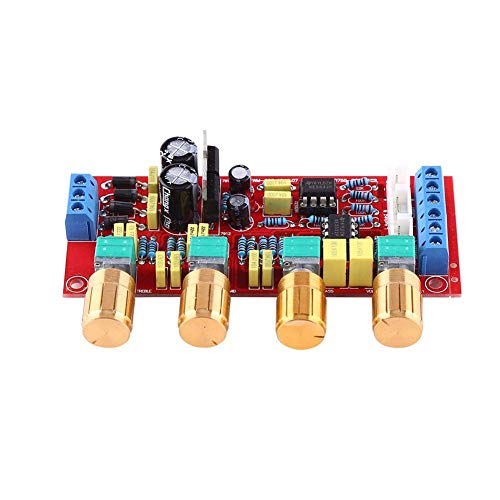 HIFI Preamp NE5532 Pre-amplifier Volume Tone Control Board Kits AC 12V OP-AMP HIFI Amplifier (Asembled board)