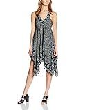  TALLY WEIJL Damen SDRPELISE Kleid, Mehrfarbig (Black-Brunnera Blue HH30), 38 (Herstellergröße: M)