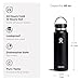 Hydro Flask Water Bottle - Insulated Stainless Steel - Wide Mouth Flex Lid, Non Spill, Leakproof and Refillable in 40 Oz