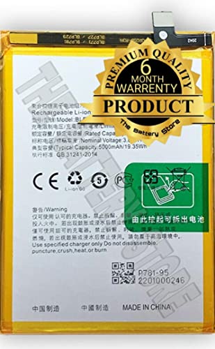 Image of THE BATTERY STORE Original Replacement Battery BLP781 Battery for Oppo A52 (A92-2020) Oppo A72 CPH2061, CPH2067 with 6 Months Warranty(for BLP781)