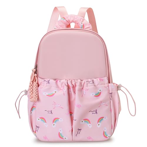 Yitengteng Mochila de balé com estampas de arco-íris, bolsa de bailarina para meninas