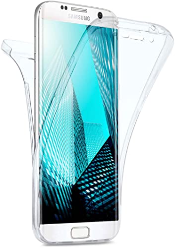 Trasparente e chiara. Con la custodia double-face trasparente per il Galaxy S 6 Edge, il design del telefono cellulare è preservato al 100%. La custodia trasparente double-face è particolarmente sottile e quasi invisibile.