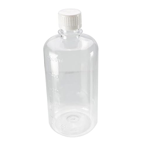 Vista 47 de Othmro 10 botellas de plástico de reactivo químico de laboratorio, 6.8 fl oz/6.8 onzas líquidas/6.8 onzas líquidas de boca pequeña/sólida redonda