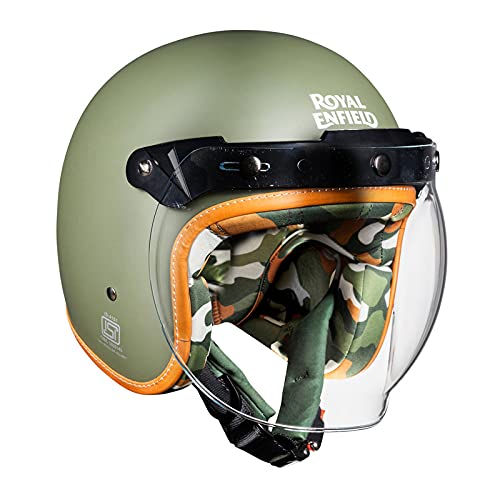 Royal Enfield Classic Camo Print Helmet 