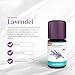 Baldini Bio Lavendelöl 5ml - 100% Naturreines Ätherisches Öl - Lebensmittelqualität - Vegan - für Speisen, Getränke & Aroma Diffuser - aus Italien