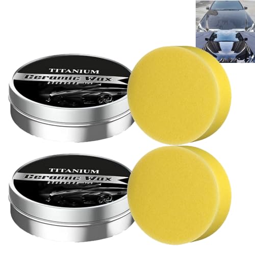 Cera para coches con protección fuerte y esponja 2 pcs miniatura 1