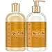 SheaMoisture Shampoo & Conditioner Set, Deep Moisturizing with Raw Shea Butter, Sea Kelp & Argan Oil for Coily & Curly Hair, 13 Oz Ea