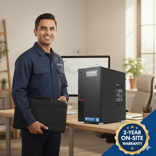 Image of Core i7 Desktop Computer PC | Core i7 4770 3.40 GHz | 16GB RAM | 512GB |HD Graphics 4600 | USB 3.0 | HDMI, VGA, Ethernet | Wi-Fi 6 & Bluetooth | Windows 11 Pro & MS Office 2021| 2-Year Warranty