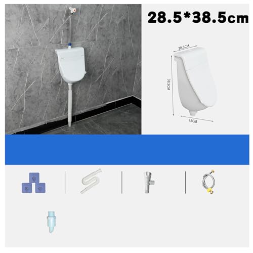 Urinal portátil para camping y RV con soporte de pared y tapa hermética 6