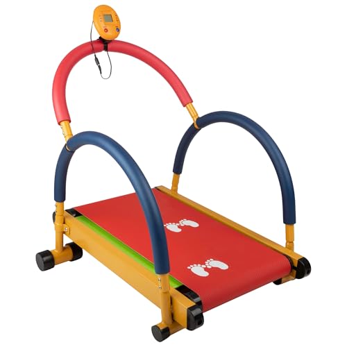 Hey! Play! Kids Exercise Equipment Collection: Strength Training, Cardio, Endurance, and Active Play Essentials - Kids Treadmill by HEY! PLAY! - Image 7