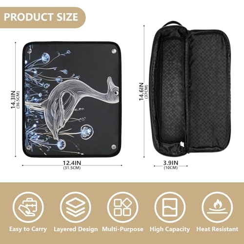 Organizador 2 en 1 para herramientas de cabello grande miniatura 4