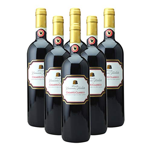 [6{܂Ƃߔ] LAeB NbVR JYb` ^beB (Chianti Classico Casuccio Tarletti) 2018N JYb` ^beB C^A gXJ[i ԃC t{fB TWF[[ 750ml