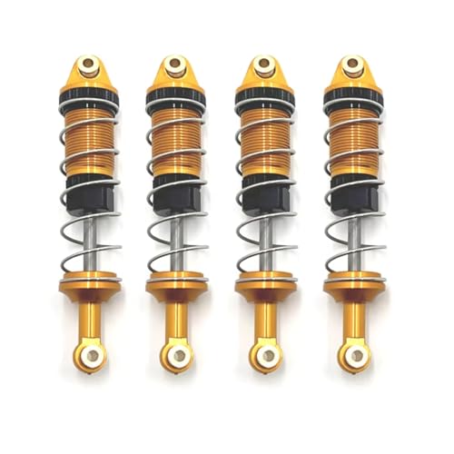 Amortisseur hydraulique en métal jaune pour RC MN128 G500 haute précision