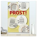 Illustrationen historischer Gebäude in der Düsseldorfer Altstadt im Stil der Ligne Claire , von Autor*in: Karl-Heinz Morawietz