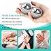 Heeshin Stainless Steel Baoding Balls Set, 1.5 inch Chinese Health Massage Balls for Hand Therapy, Exercise, and Stress Relief, No Chime Handball